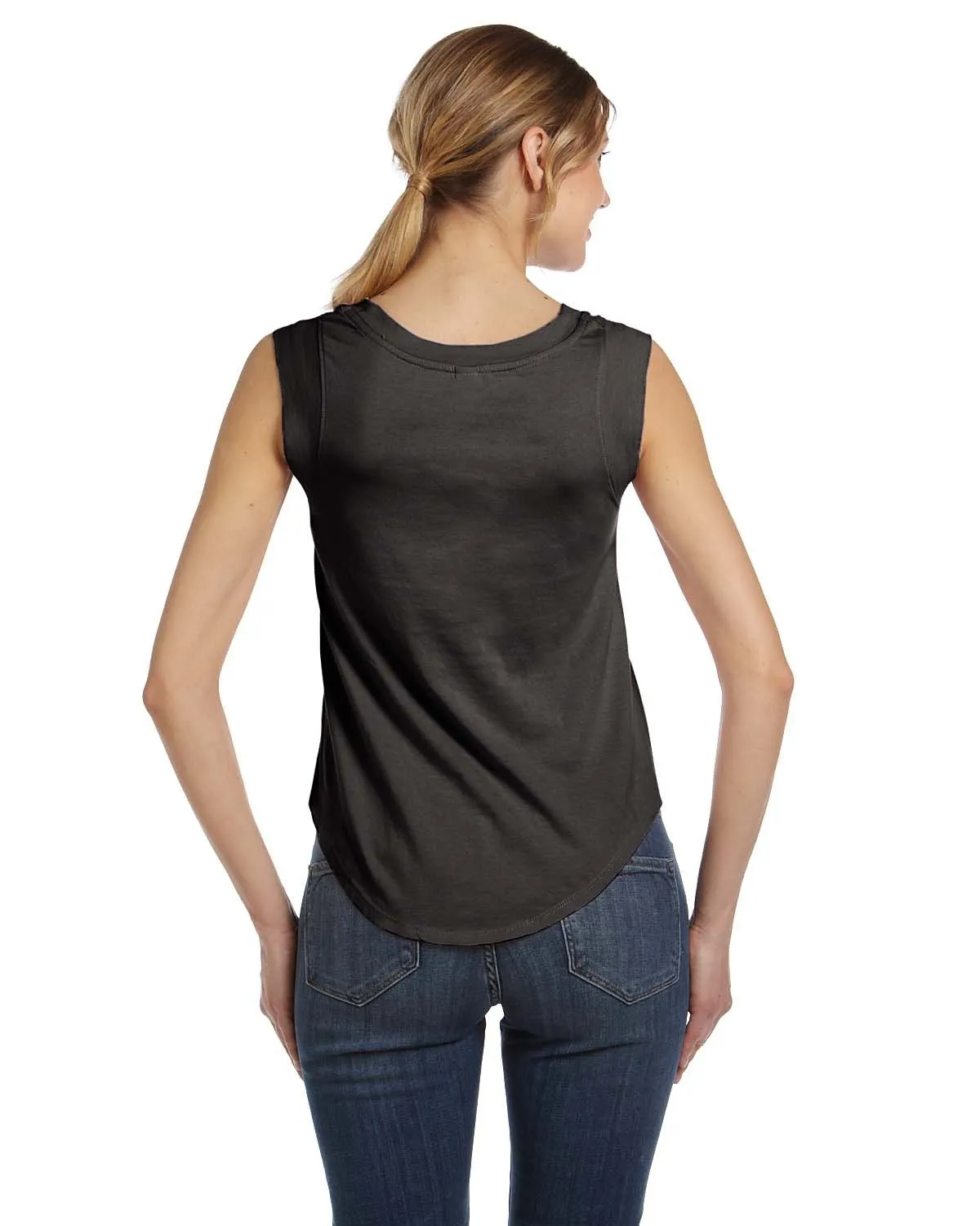 Alternative AA4013 Ladies' Cap-Sleeve Satin Jersey Crew