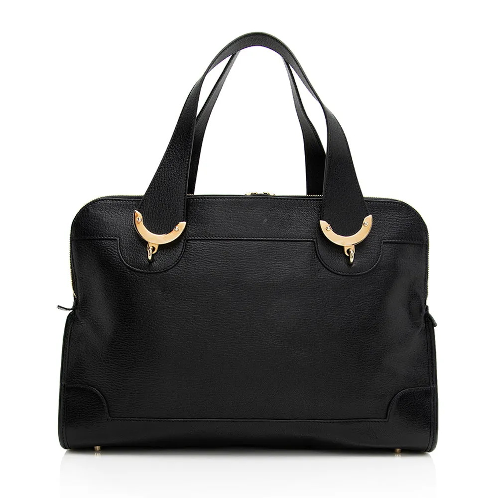 Anya Hindmarch Leather Seymour Top Handle Tote (SHF-19947)