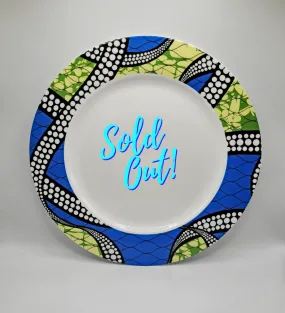 Aso Ebi Ceramic Plates (SET of 6)