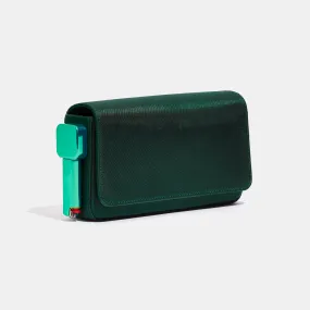 Burn Clutch in Forest Green