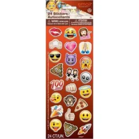 Emoji Puffy Sticker Sheet