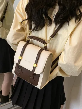 Fancy Satchel Student Fashion Backpack