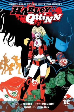 Harley Quinn: Rebirth Vol 1 HC, signed by Amanda Conner & Jimmy Palmiotti!