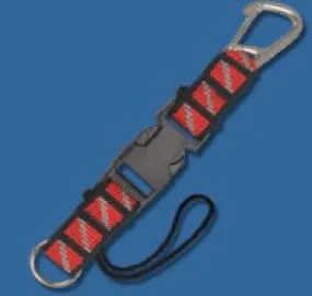 Innovative Split-Ring Lanyard 2-3/4 Stainless Steel Spring Hook