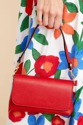 Little Lady Red Leather Bag