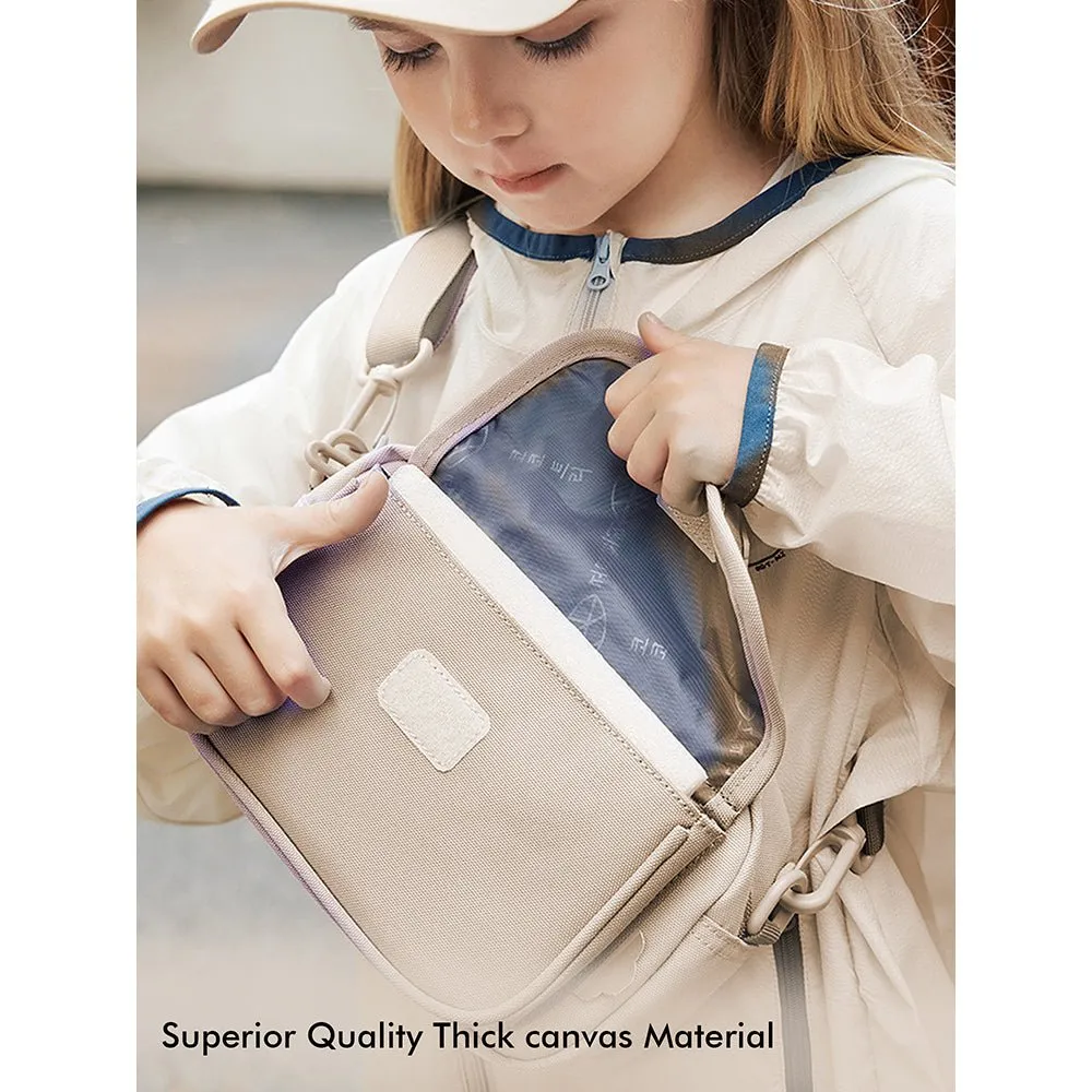 Little Surprise Box Canvas Material Casual Sling Bag for Kids