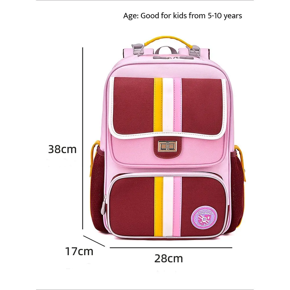 Little Surprise Box,3 stripes Ergonomic School Backpack for Kids.