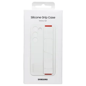 Samsung Silicone Grip Case for Galaxy S23 - White