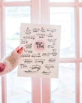 Self Love Bucket List   Compliment Cards