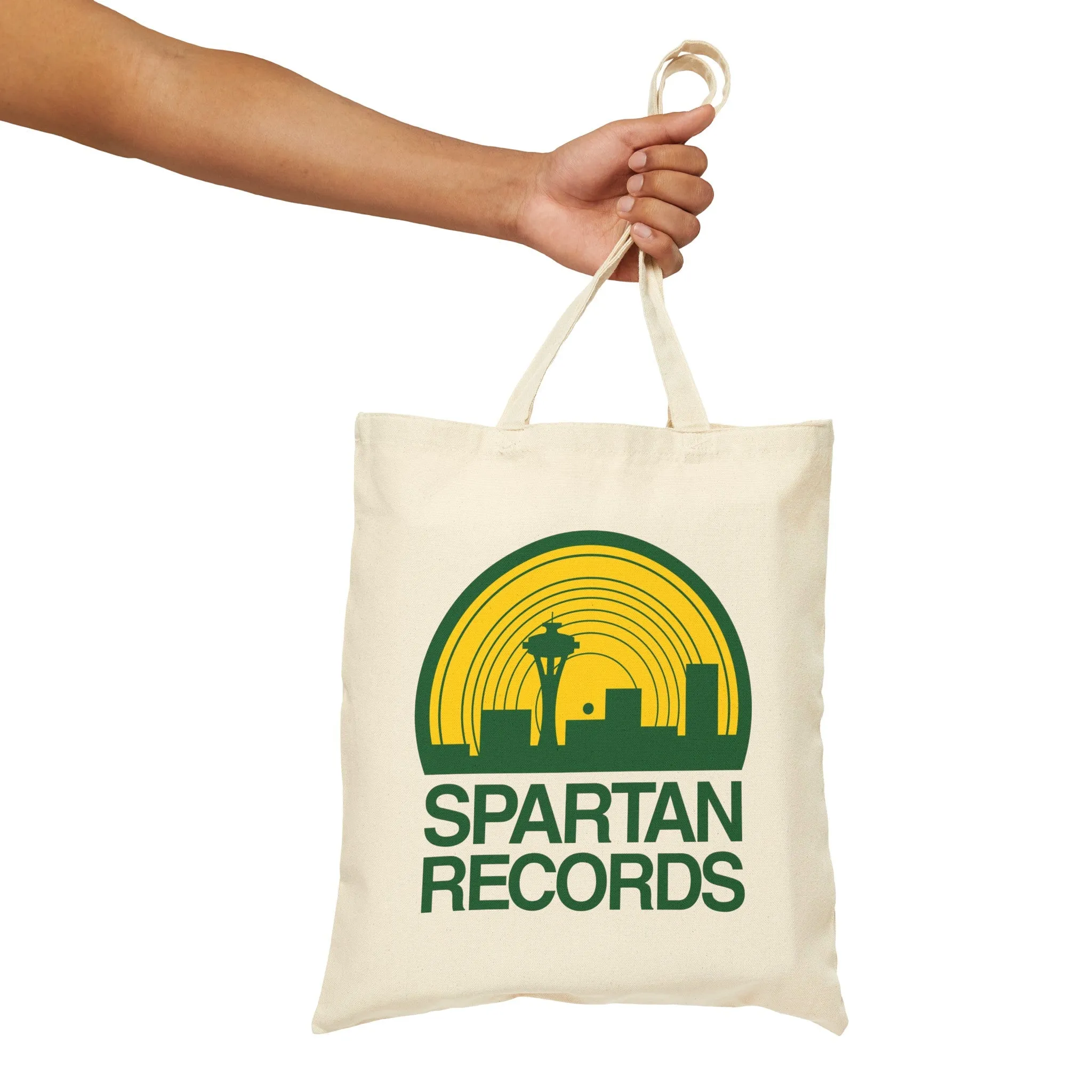 Spartan "Supersonics" Tote Bag