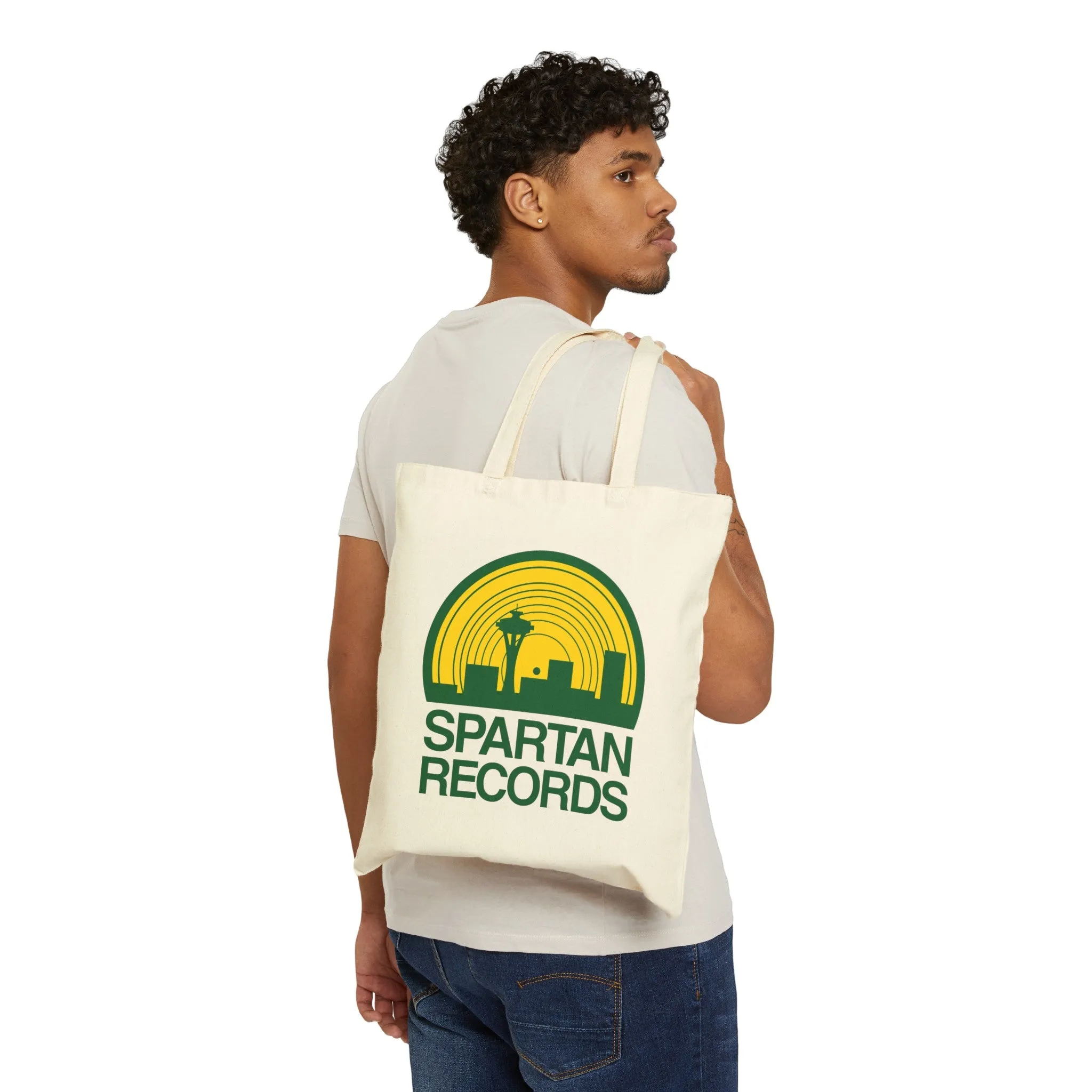 Spartan "Supersonics" Tote Bag