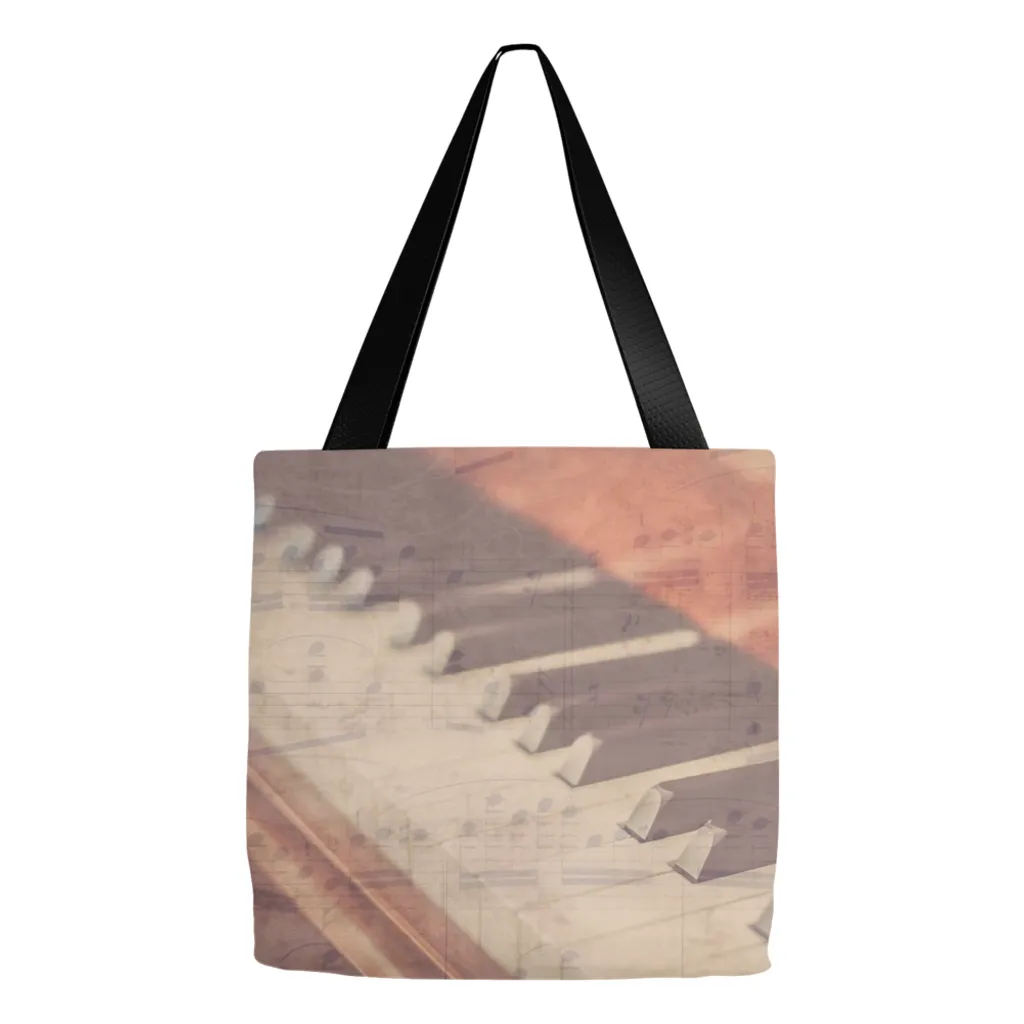 Spontaneous Symphony - Tote Bags