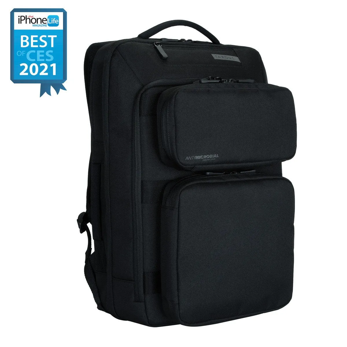 Targus 15-17.3" 2 Office Antimicrobial Backpack, Carrying Case for Notebook - TBB615GL