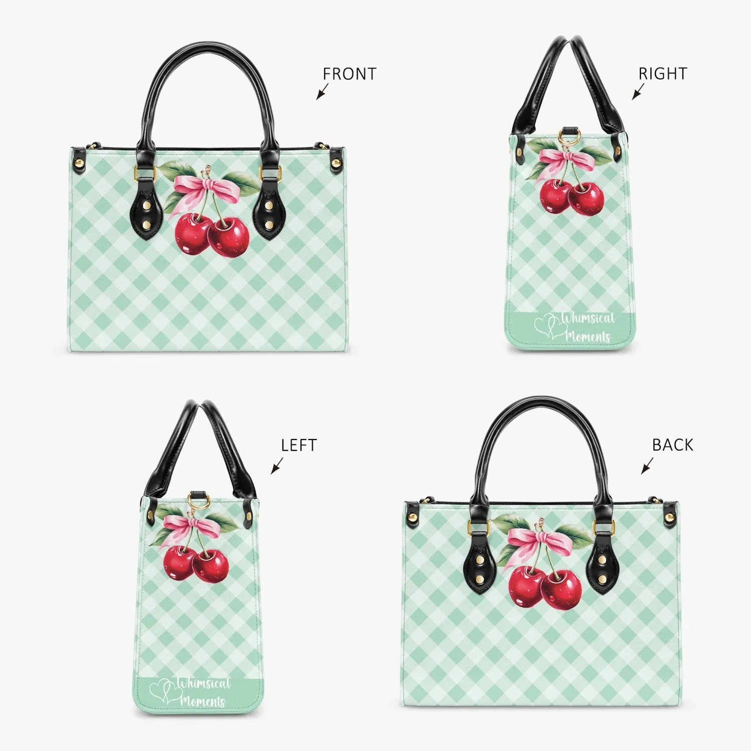 Women's Tote Bag - Rockabilly - Cherries